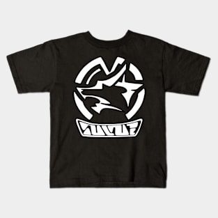 wolf silver Kids T-Shirt